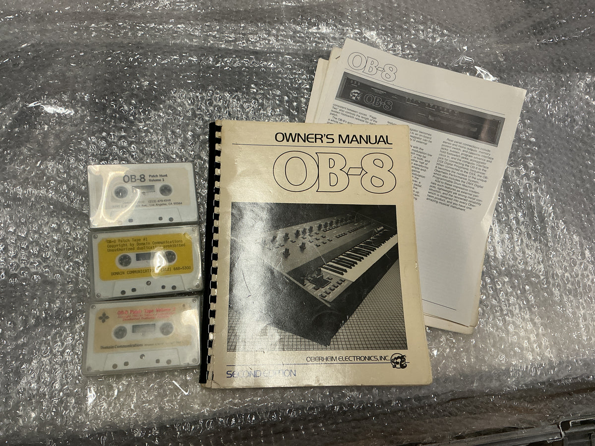 Oberheim OB-8 w/ case
