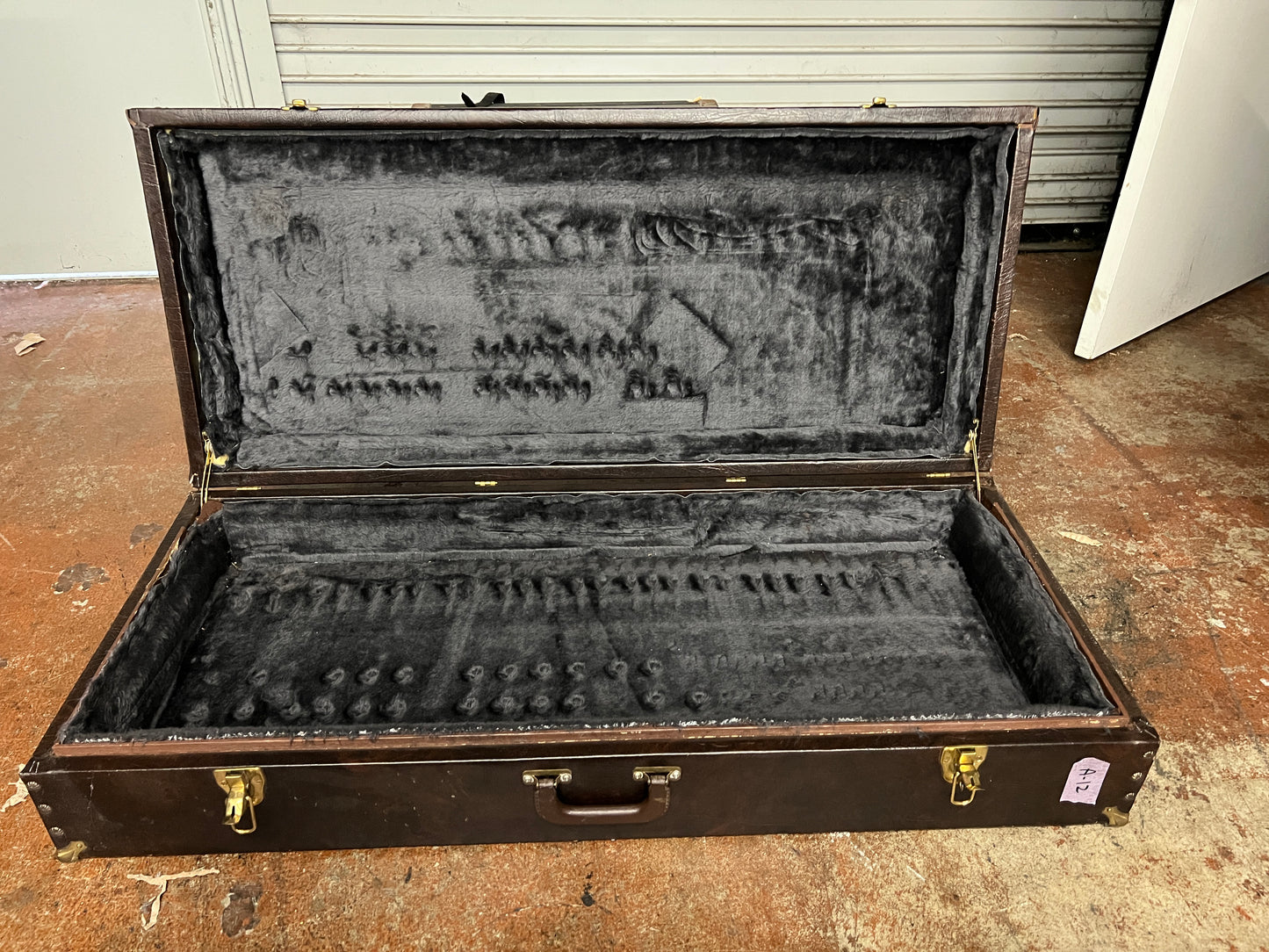 Leather Velvet Lined Case A-12