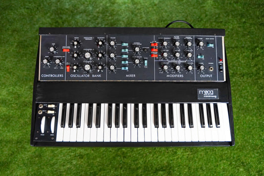 Moog Black Minimoog Model D - $9500