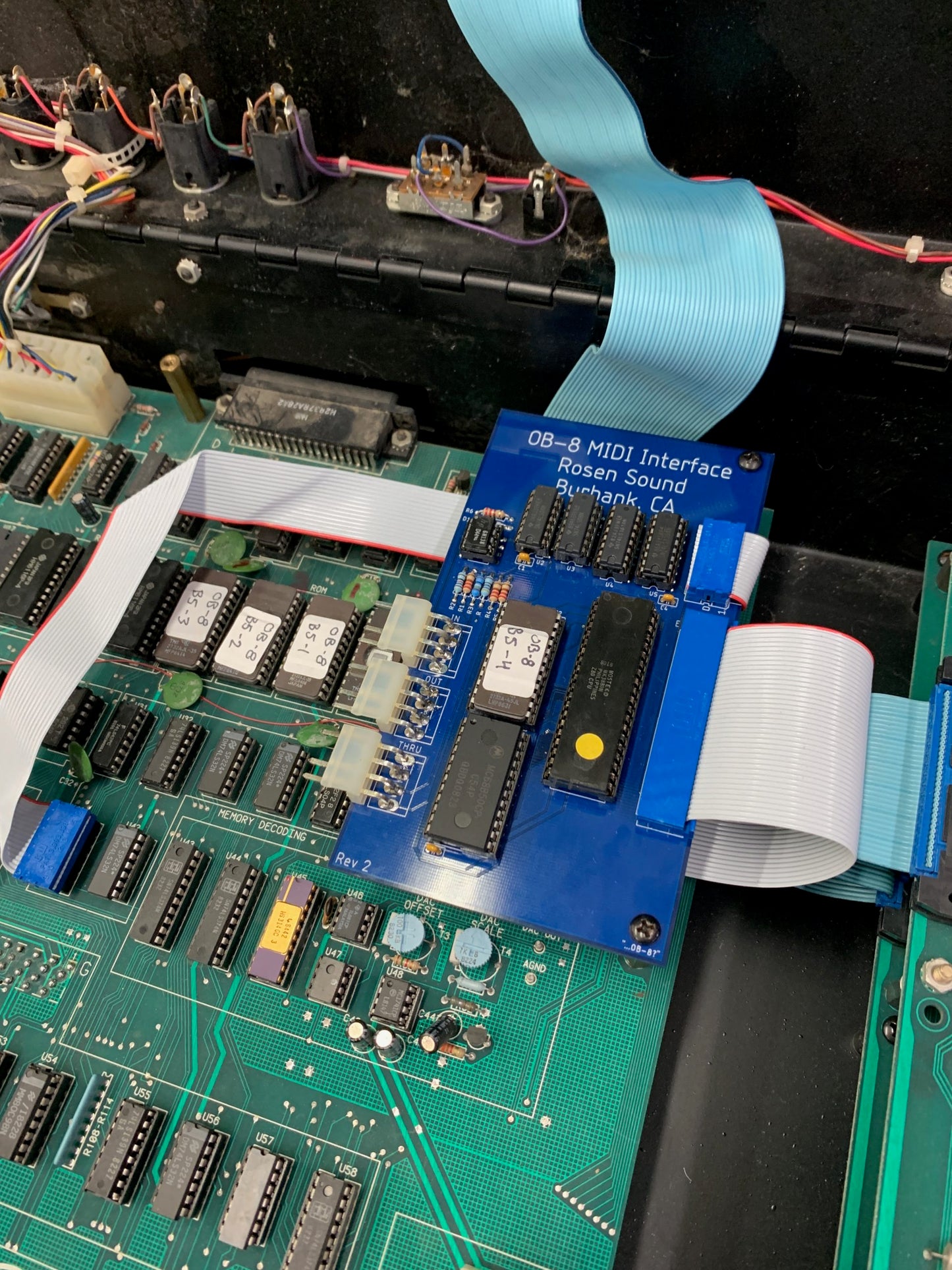 Oberheim OB-8 Midi Kit