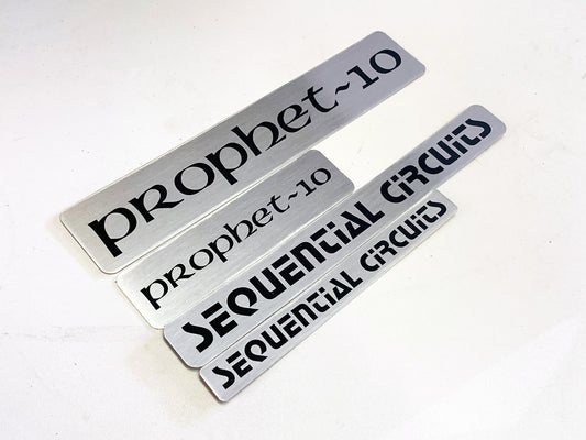 Prophet 10 Replacement Badge Set