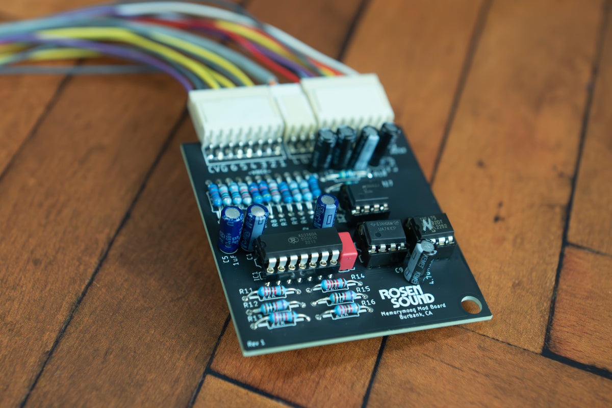 MemoryMoog Stereo Out & Noise Board