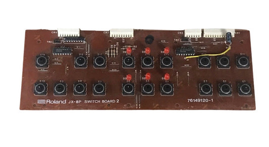 Roland JX-8P Switch Board (105)