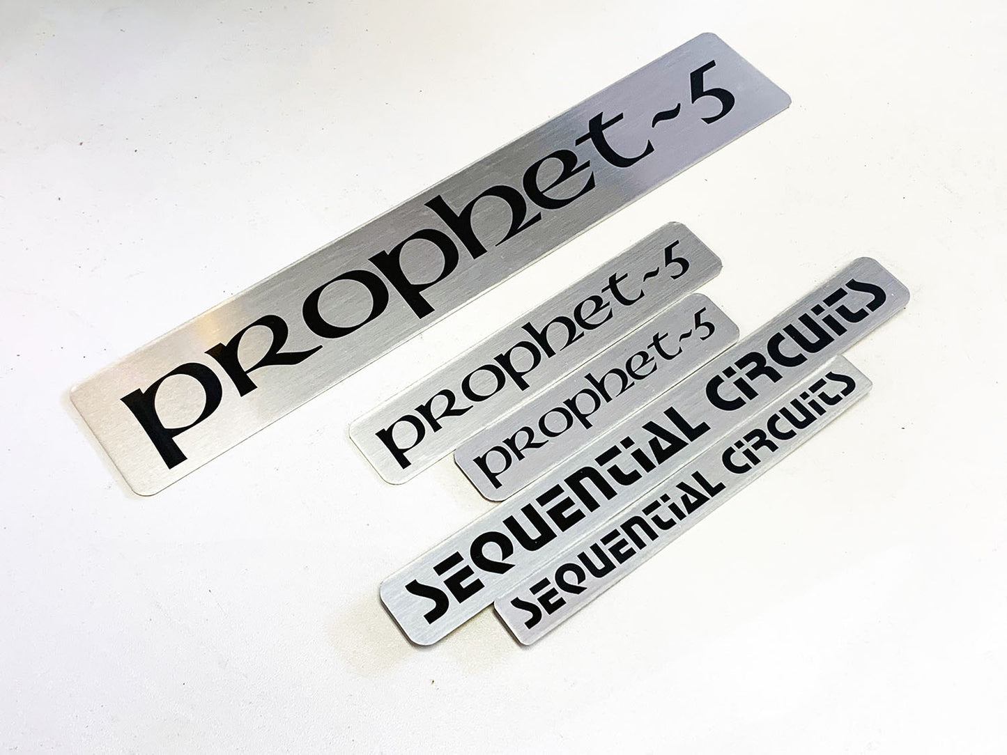 Prophet 5 Replacement Badge Set (All Rev's)